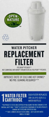 Open Nature Water Pitcher Replacement Filter - Each - Image 2