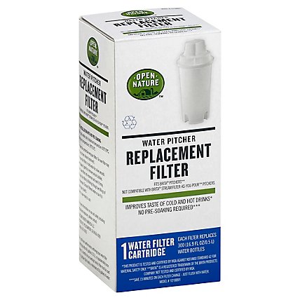 Open Nature Water Pitcher Replacement Filter - Each - Image 1