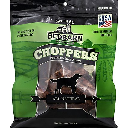 Redbarn Naturals Dog Chew Choppers Bag - 9 Oz - Image 2
