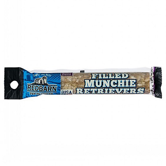 Redbarn Pet Products Dog Chew Filled Munchie Retriver Beef Flavor Wrapper - 2 Oz