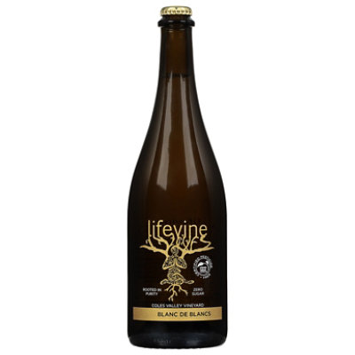 Lifevine Blanc de Blancs Sparkling Wine - 750 Ml. - Image 2
