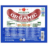 Applegate The Great Organic Uncured Beef Hot Dog - 10oz - Image 2