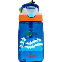 Contigo Water Bottle Kids Spill-Proof Autospout Gizmo Flip French Blue 14 Ounce - Each - Image 2