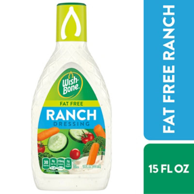 Wish-Bone Fat Free Ranch Salad Dressing - 15 Fl Oz - randalls