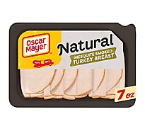 Oscar Mayer Natural Turkey Breast Mesquite Smoked - 7 Oz