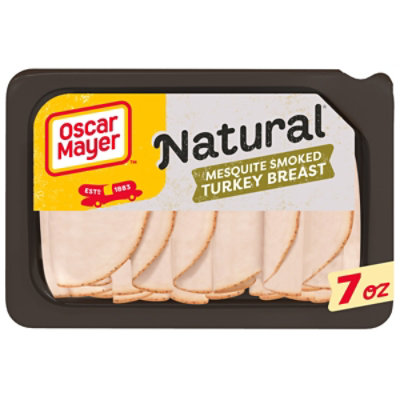 Oscar Mayer Natural Turkey Breast Mesquite Smoked - 7 Oz