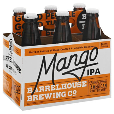 Barrelhouse Mango Ipa In Bottles - 6-12 Fl. Oz.