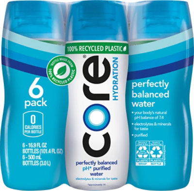 Core Hydration Perfectly Balanced Water In Bottles - 6-0.5 Liter - Image 6