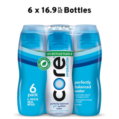 Core Hydration Perfectly Balanced Water In Bottles - 6-0.5 Liter - Image 3