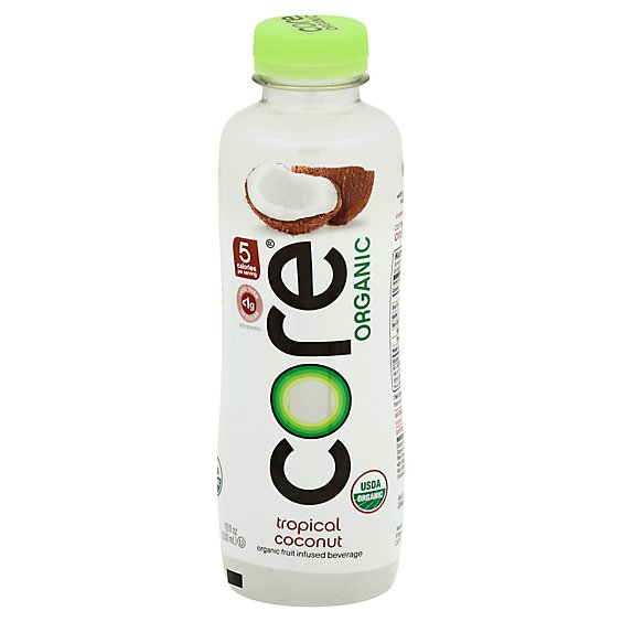 CORE Organic Beverage Tropical Coconut - 18 Fl. Oz.