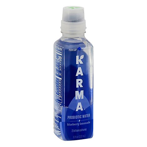Karma Wellness Water Bev Prbiotc Blueberry Lemonade - 18 Fl. Oz.