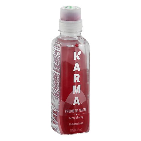 Karma Wellness Water Bev Prbiotc Berry Cherry - 18 Fl. Oz.