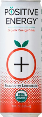 Positive Energy Strawberry Lemonade - 12 Fl. Oz. - Image 2