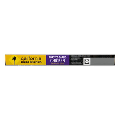 California Pizza Kitchen Pizza Crispy Thin Crust Roasted Garlic Chicken Frozen - 13.5 Oz - Image 2