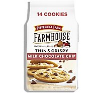 Pepperidge Farm Farmhouse Cookies Thin & Crispy Milk Chocolate Chip - 6.9 Oz