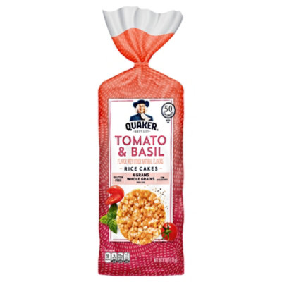 Quaker Rice Cakes Gluten Free Tomato & Basil - 6.1 Oz - Image 3