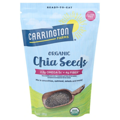 Carrington Farms Chia Seed Org - 14 Oz - Image 3