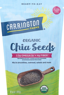 Carrington Farms Chia Seed Org - 14 Oz - Image 2