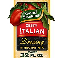 Good Seasons Zesty Italian Dressing & Recipe Seasoning Mix Packets - 4 Count