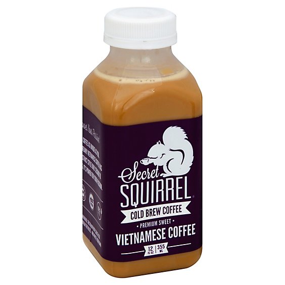 Secret Squirrel Coffee Cold Brew Vtnms - 12 Fl. Oz.