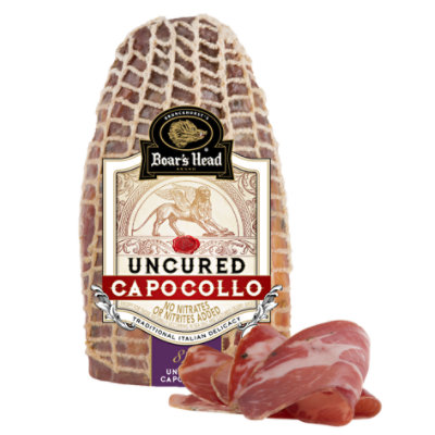 Boar's Head Capocollo Sweet Half - 0.50 Lb