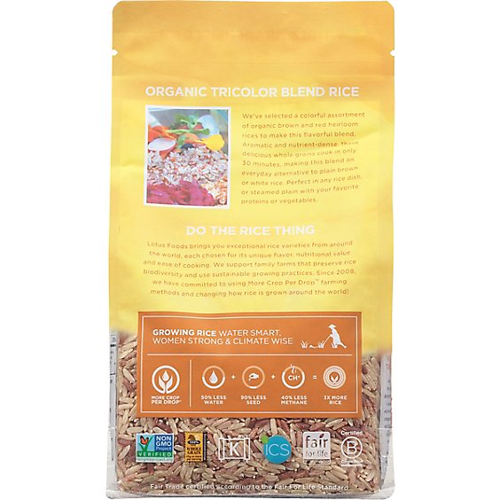 Lotus Foods Rice Organic Volcano - 15 Oz