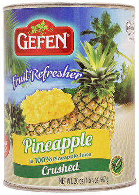 Gefe Fruit Pineapple Crushed - 20 Oz