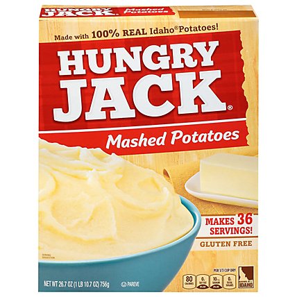 Hungry Jack Potatoes Mashed Box - 26.7 Oz - Image 3
