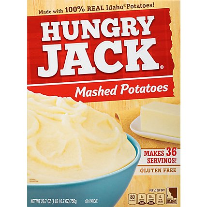 Hungry Jack Potatoes Mashed Box - 26.7 Oz - Image 2