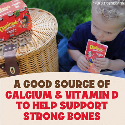 Danimals Strawberry Explosion Squeezable Yogurt - 4-3.5 Oz - Image 3