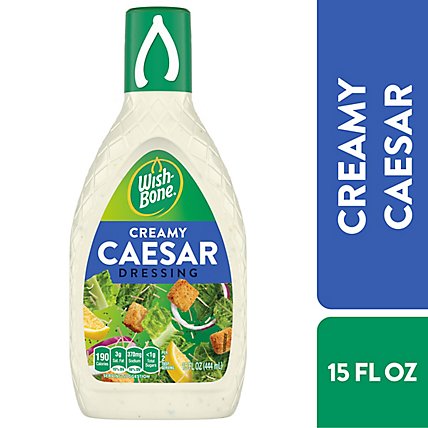 Wish-Bone Creamy Caesar Dressing - 15 Fl. Oz. - Image 2