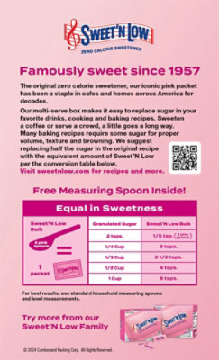 Sweet N Low No Calories - 8 Oz - Image 5