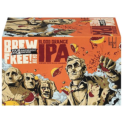 21st Amendment Brewery Brew Free Blood Orange Ipa In Cans - 6-12 Fl. Oz. - Image 3