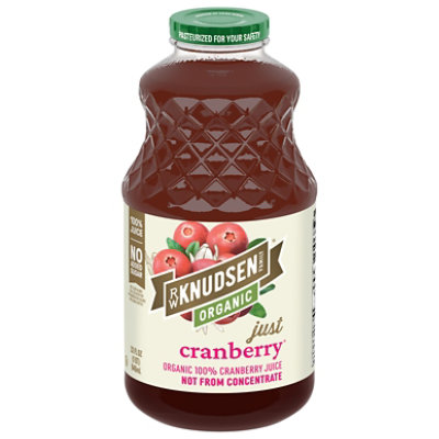 R.W. Knudsen Family Organic Just Cranberry Juice - 32 Fl. Oz.