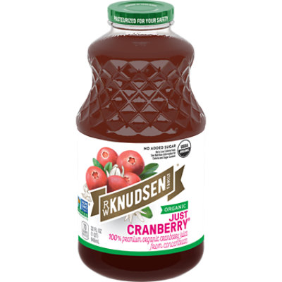 R.W. Knudsen Family Organic Just Cranberry Juice - 32 Fl. Oz.