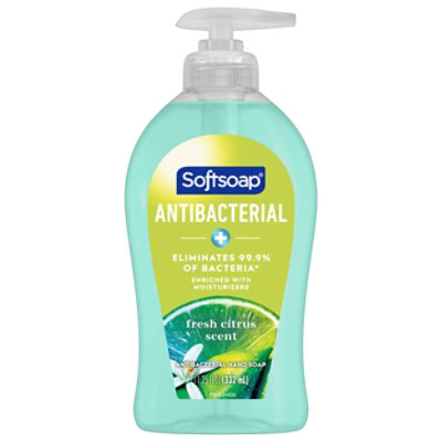 Softsoap Antibacterial Liquid Hand Soap Fresh Citrus - 11.25 Fl. Oz. - Image 1