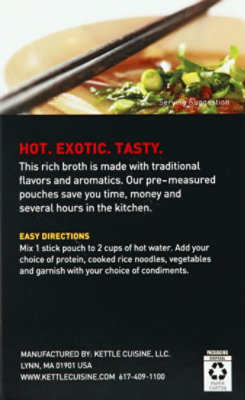 Savory Choice Broth Liquid Concentrate Authentic Pho Chicken Flavor Pouches - 2.12 Oz - Image 6