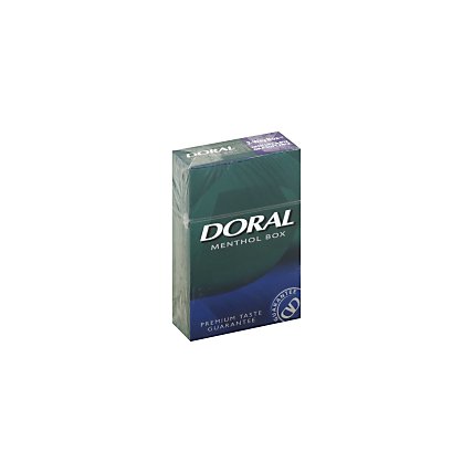Doral Cigarettes Menthol Full Flavor Box FSC - Each - Image 1