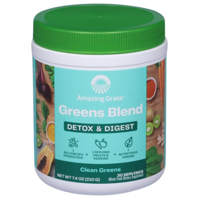 Amaz Grass Grn Superfood Dtx - 7.4 Oz - Image 2