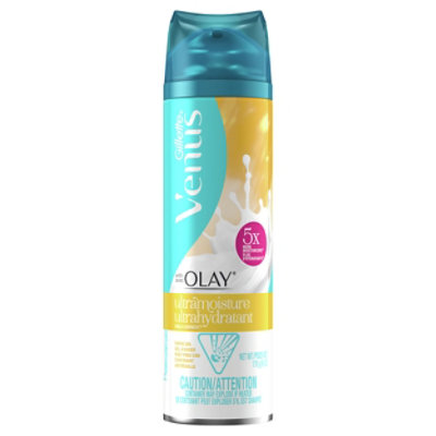 Gillette Venus Shave Gel With Olay Ultra Moisture Vanilla Cashmere - 6 Oz - Image 3
