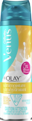 Gillette Venus Shave Gel With Olay Ultra Moisture Vanilla Cashmere - 6 Oz - Image 2