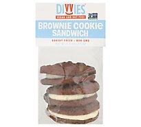 Divvies Cookie Brownie With Vanilla 3 Count - 7.5 Oz