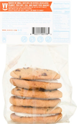 Divvies Cookie Chocolate Chip Vanilla 3 Count - 7.5 Oz - Image 6