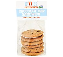 Divvies Cookie Chocolate Chip Vanilla 3 Count - 7.5 Oz