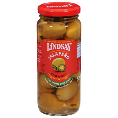 Lindsay Olives Spanish Queen Stuffed With Jalapeno - 7 Oz - Image 3