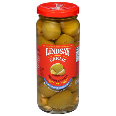 Lindsay Olives Spanish Queen Stuffed With Garlic - 7 Oz - Image 3