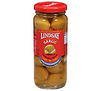 Lindsay Olives Spanish Queen Stuffed With Garlic - 7 Oz
