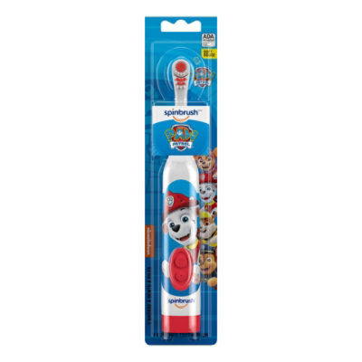Spinbrush Paw Patrol Kids Spinbrush Electric Battery Soft Toothbrush - Each - Image 4