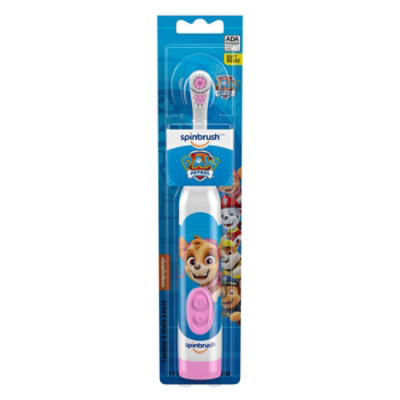 Spinbrush Paw Patrol Kids Spinbrush Electric Battery Soft Toothbrush - Each - Image 3