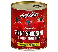 Antolina Tomatoes Italian San Marzano Style Whole Peeled - 28 Oz